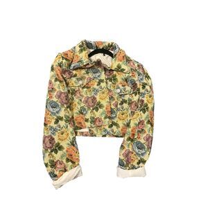 Floral Jacket Good Condition size Small